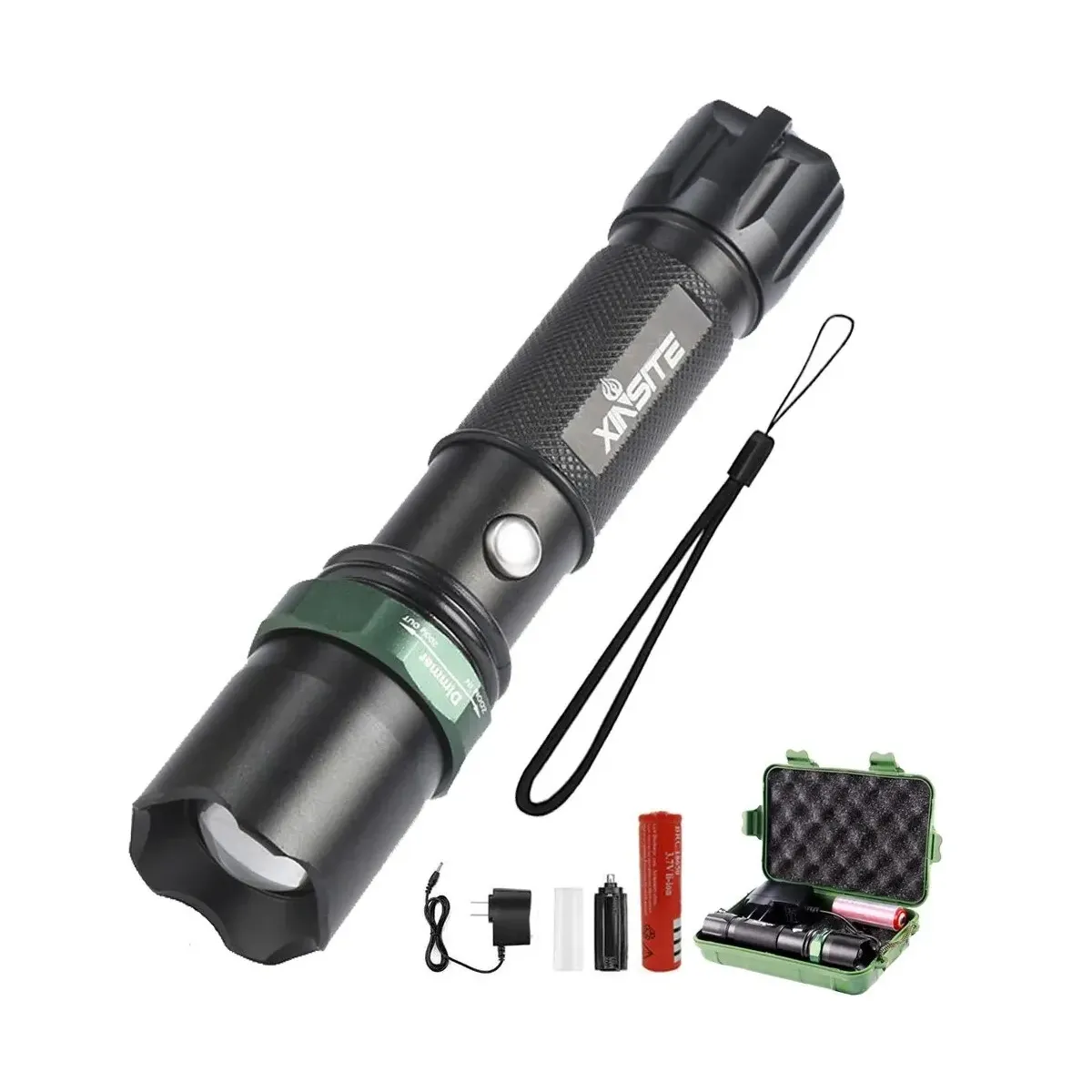 GENERICO - Linterna Led Defensa Emergencia Alcance Zoom Color de la luz Blanco - 291002