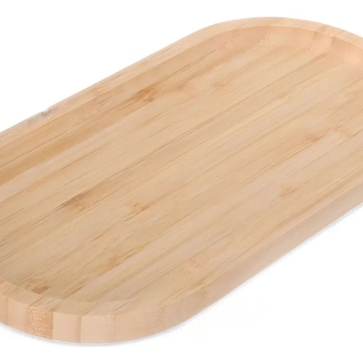 GENERICO - Pack 2 Tabla Para Picar De Madera Ovalada