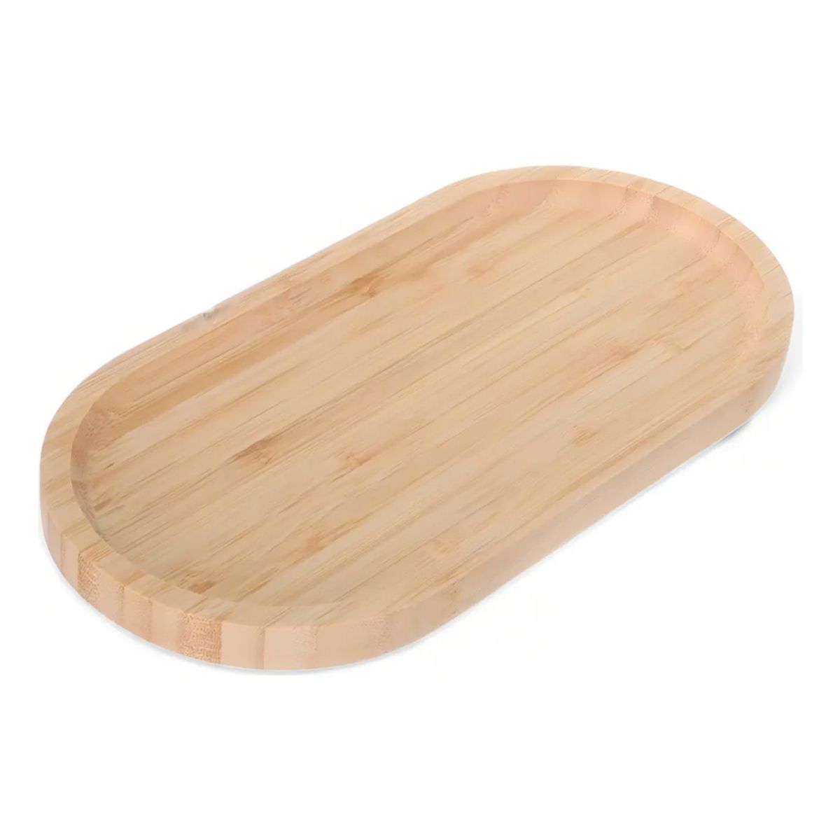 GENERICO - Pack 2 Tabla Para Picar De Madera Ovalada