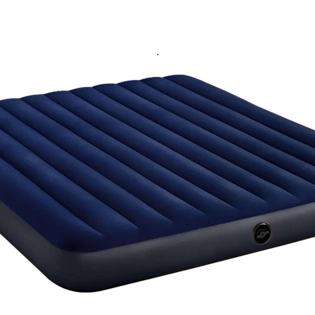 GENERICO - Colchón inflable king size Intex Dura Beam Standard 183 x 203 x 25 64755 práctico amplio para el hogar viajes y camping azul