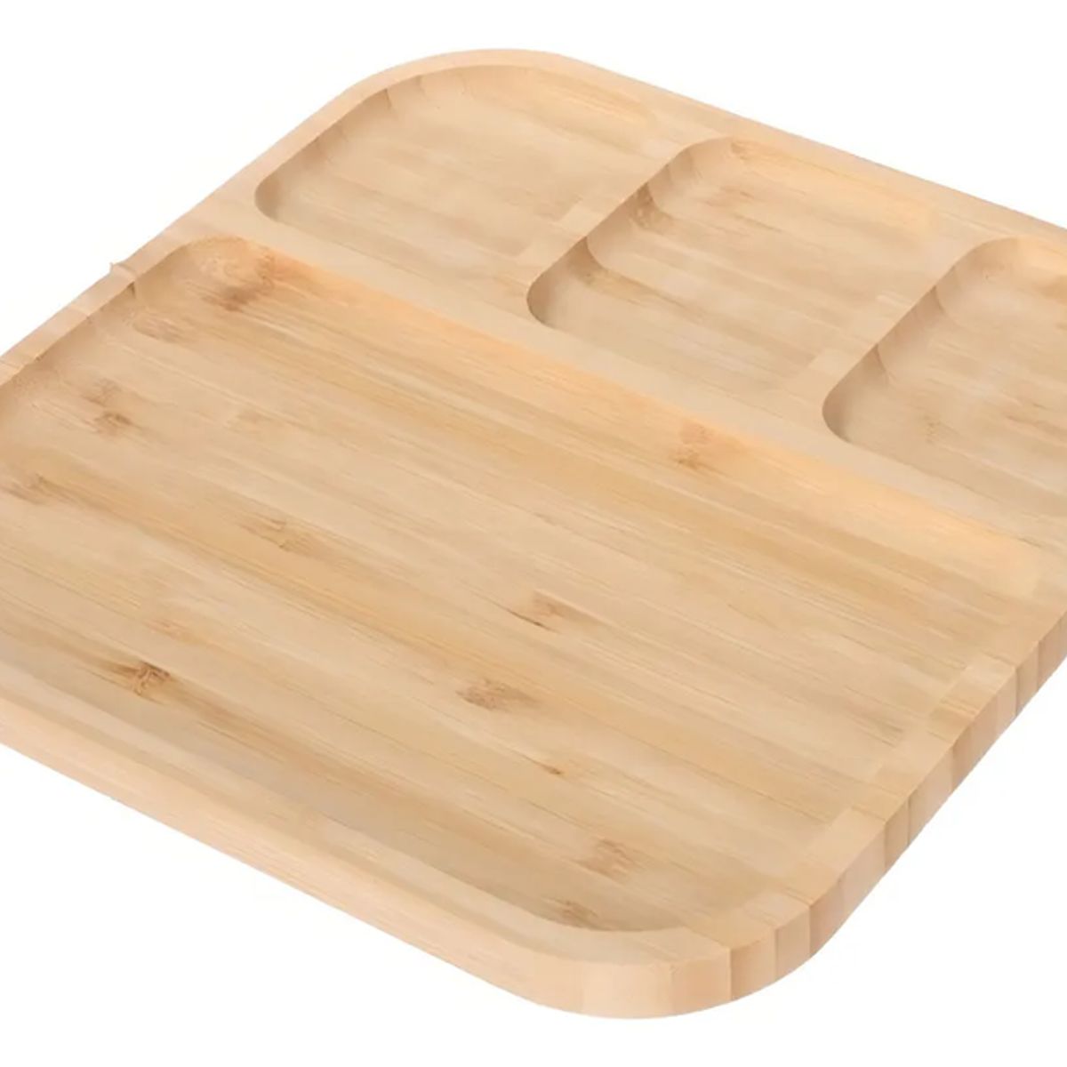 GENERICO - Tabla De Picar De Madera 25cm Cuadrada