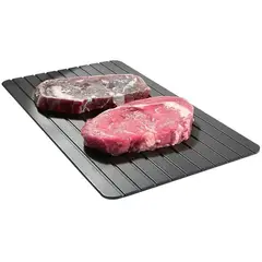 GENERICO - Bandeja Tabla De Aluminio Descongeladora Rápida Carne