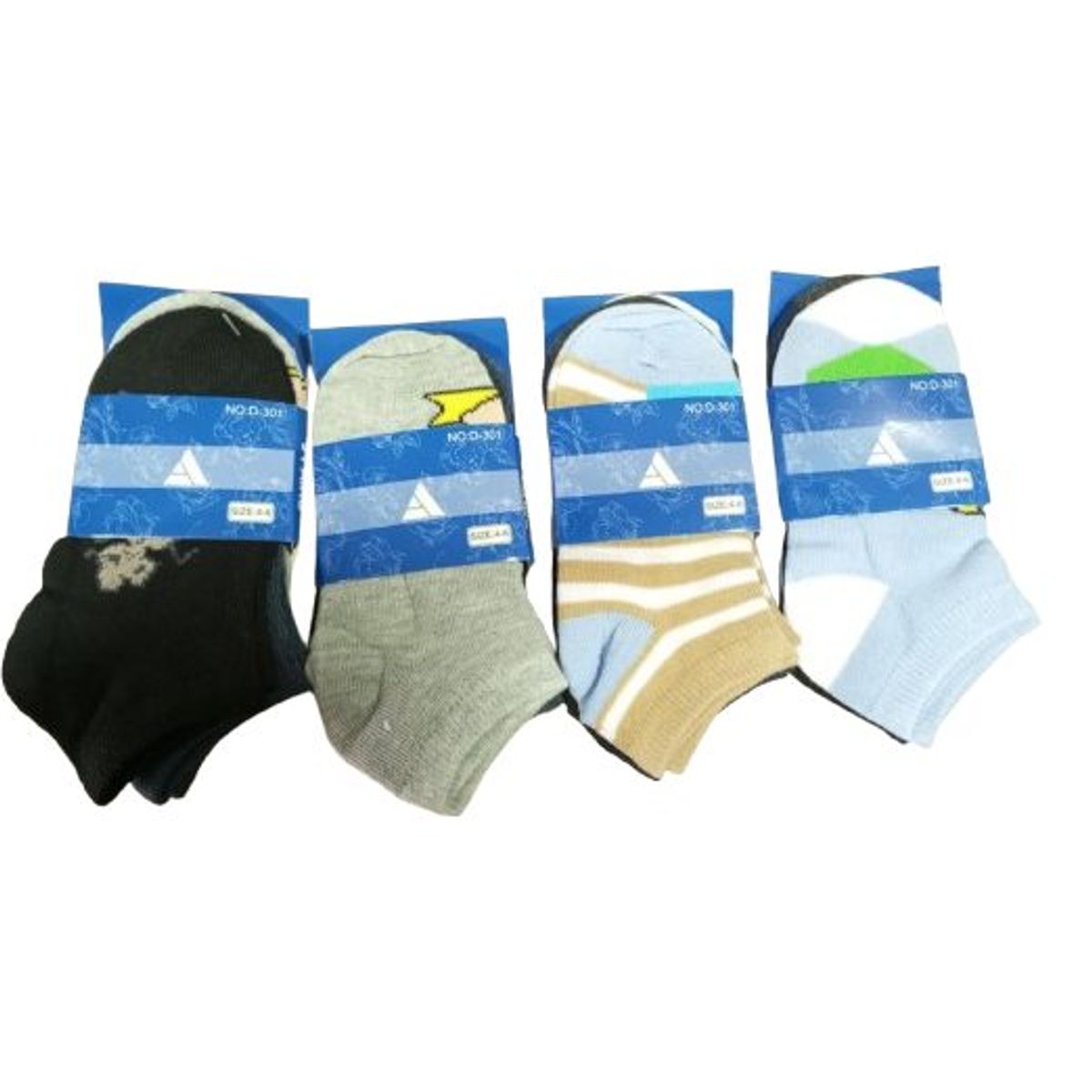 GENERICO - Pack 12 pares calcetines niños 4 años a 6 años