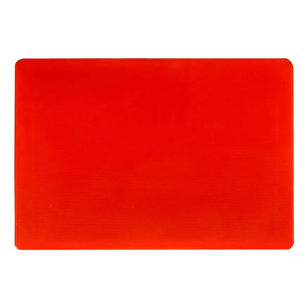 GENERICO - Tabla De Corte Roja 45x30 Cm Rojo