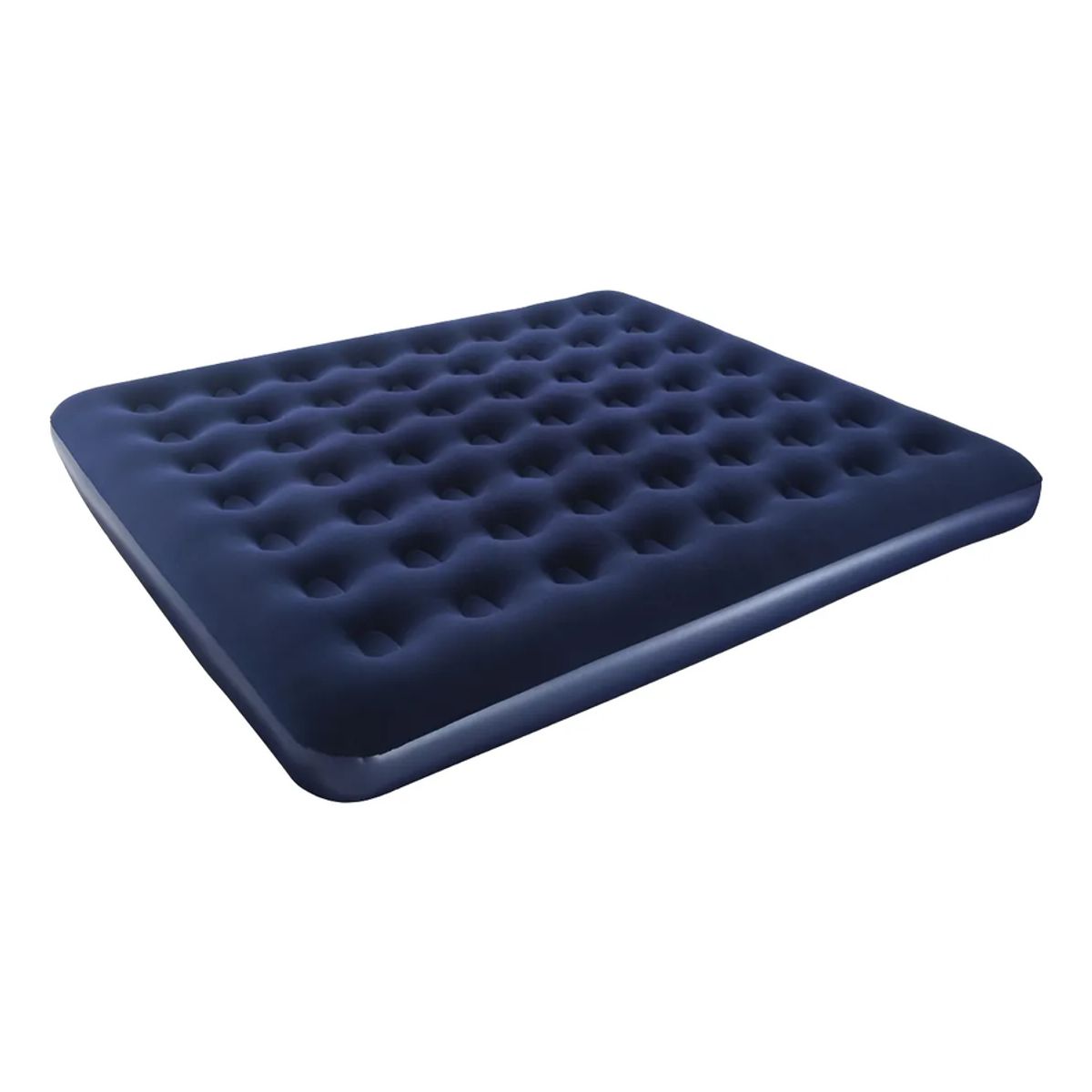 GENERICO - Colchon Inflable 2 Plazas Plus + Inflador + Almohadas env Azul