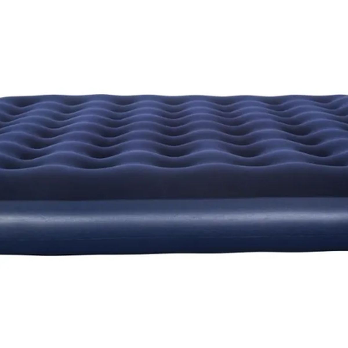 GENERICO - Colchon Inflable 2 Plazas Plus + Inflador + Almohadas env Azul