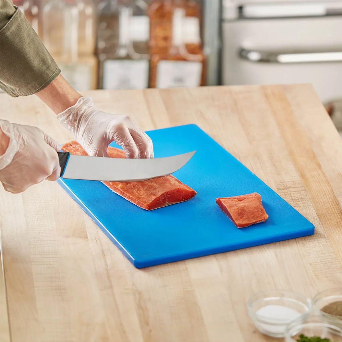 GENERICO - Tabla De Corte Azul 51x38 Cm