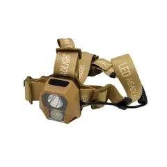 GENERICO - Linterna Frontal Luz Led Cintillo Luz Blanca Roja Integrada Luz Blanco Led