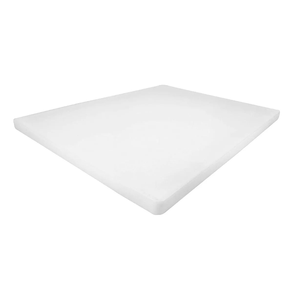 GENERICO - Tabla Cortar Profesional Pe Blanca 48x35x18cm no Bpa Tabla Profesional