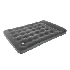 GENERICO - Colchón Inflable 2 Plazas Rescue Con Inflador Pie Gris