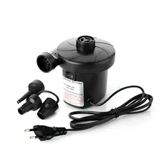 GENERICO - Inflador Eléctrico Multifuncional Para 220v Negro Sh-196