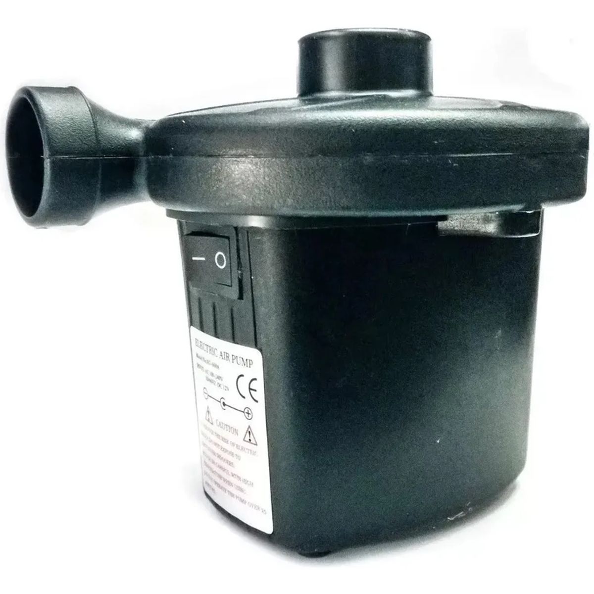 GENERICO - Inflador Electrico Multifuncional Para 220v12v Negro