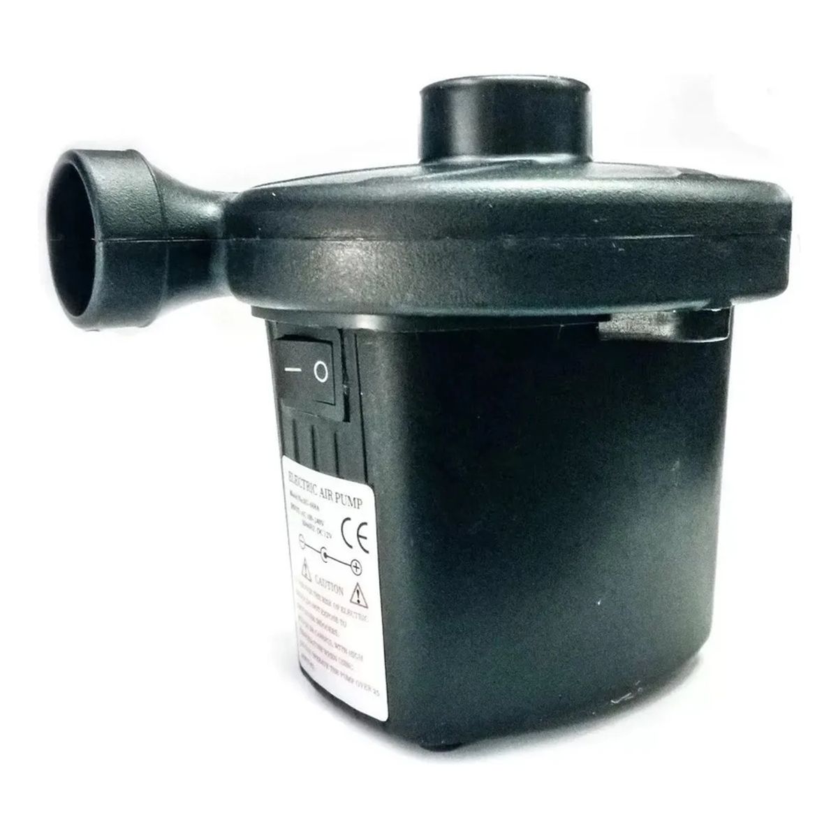 GENERICO - Inflador Electrico Multifuncional Para 220v12v Negro