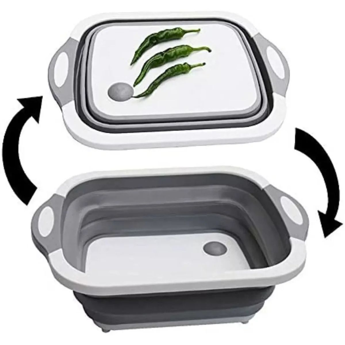 GENERICO - Tabla Plegable Multiuso Para Picar Cocina Cortar Verduras