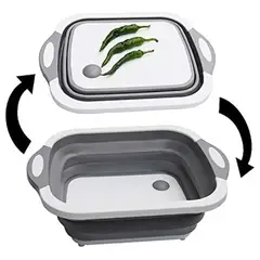 GENERICO - Tabla Plegable Multiuso Para Picar Cocina Cortar Verduras