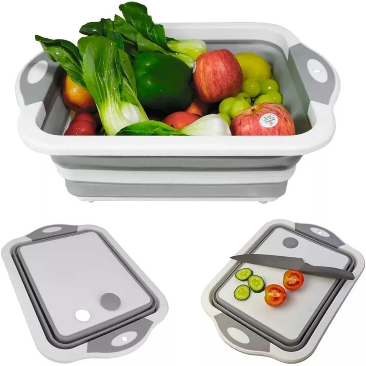 GENERICO - Tabla Plegable Multiuso Para Picar Cocina Cortar Verduras