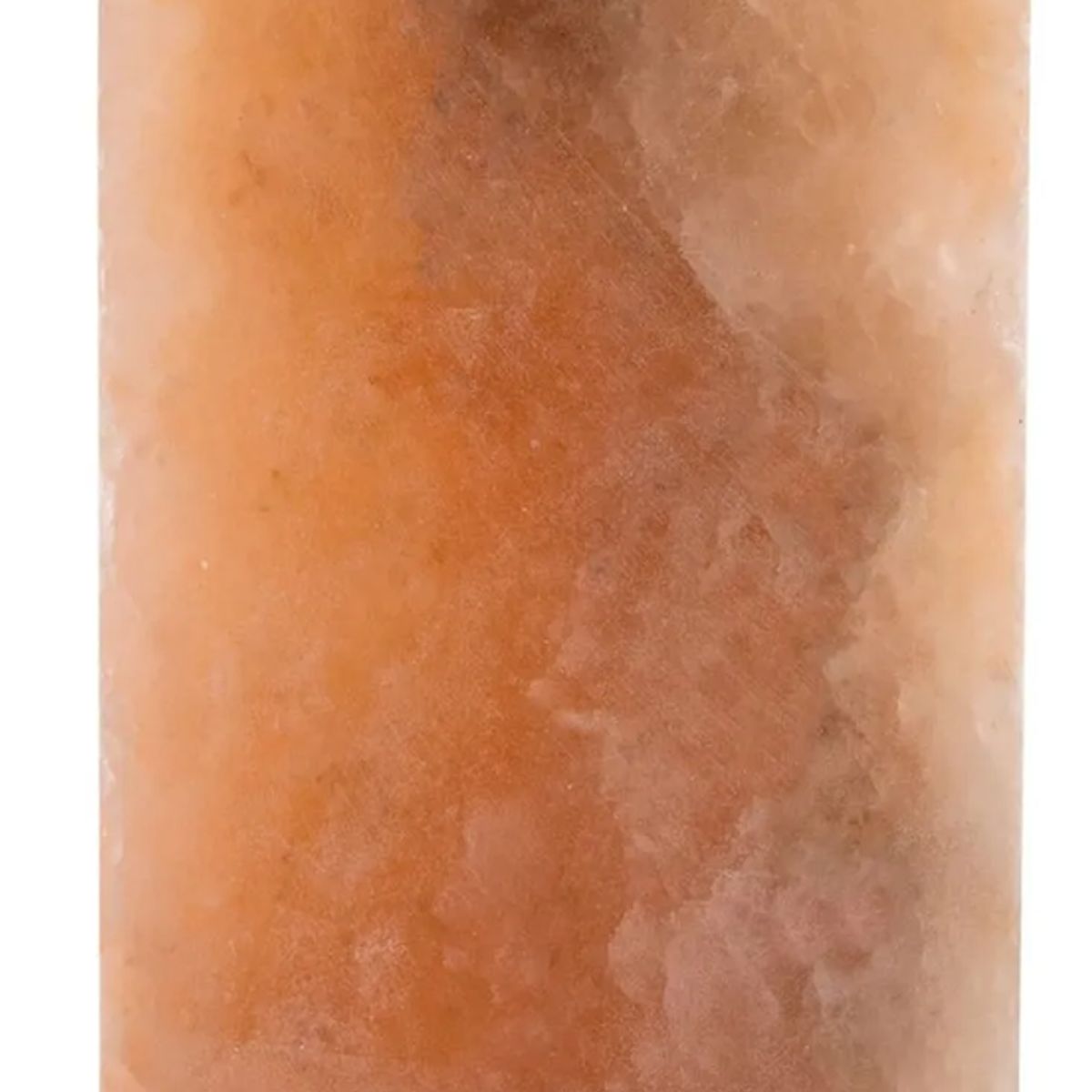 GENERICO - Tabla Sal Himalaya Soporte Metal Rosa