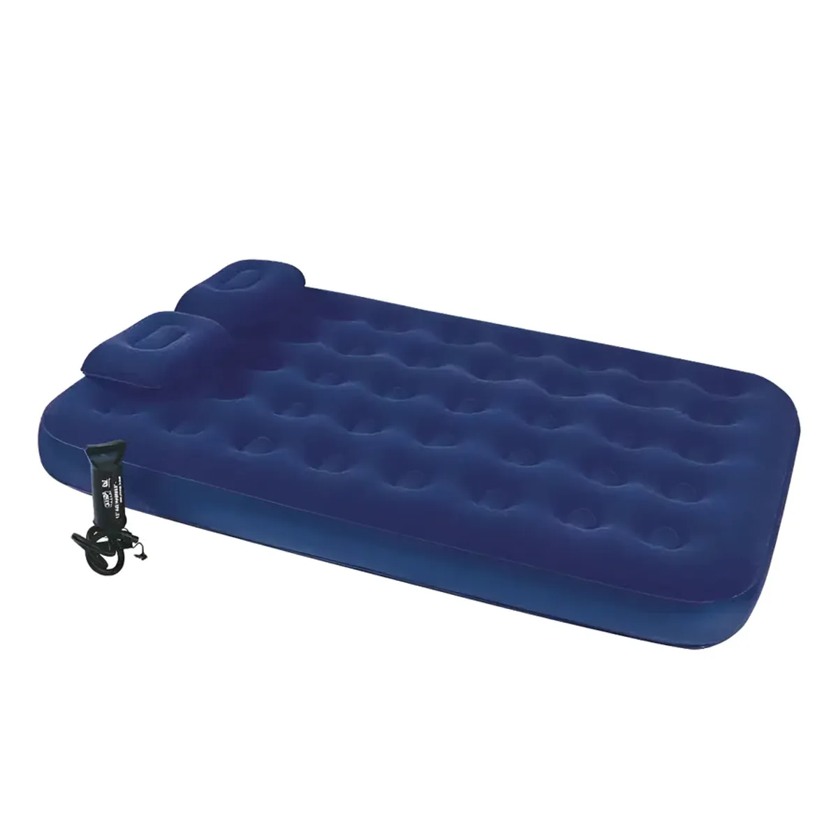 GENERICO - Colchon Inflable De 2 Plazas Azul