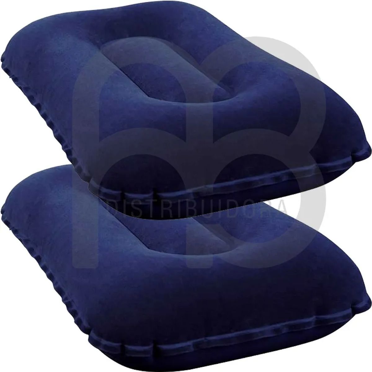 GENERICO - Colchon Inflable De 2 Plazas Azul