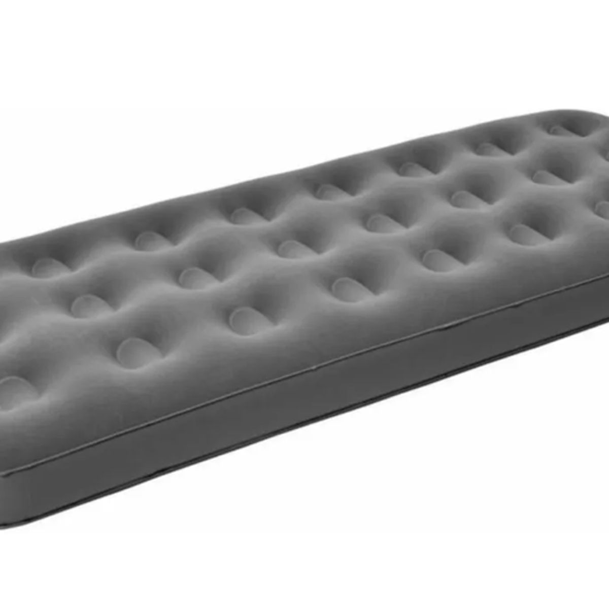 GENERICO - Colchón Inflable Individual Doble Gris