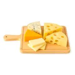 GENERICO - Tablas Pizza Tabla Cuadrada Picoteo Plato Madera 27x30cm