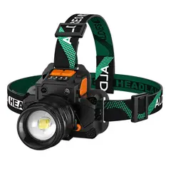 GENERICO - Linterna Frontal Led Cintillo Lampara De Cabeza Con Sensor