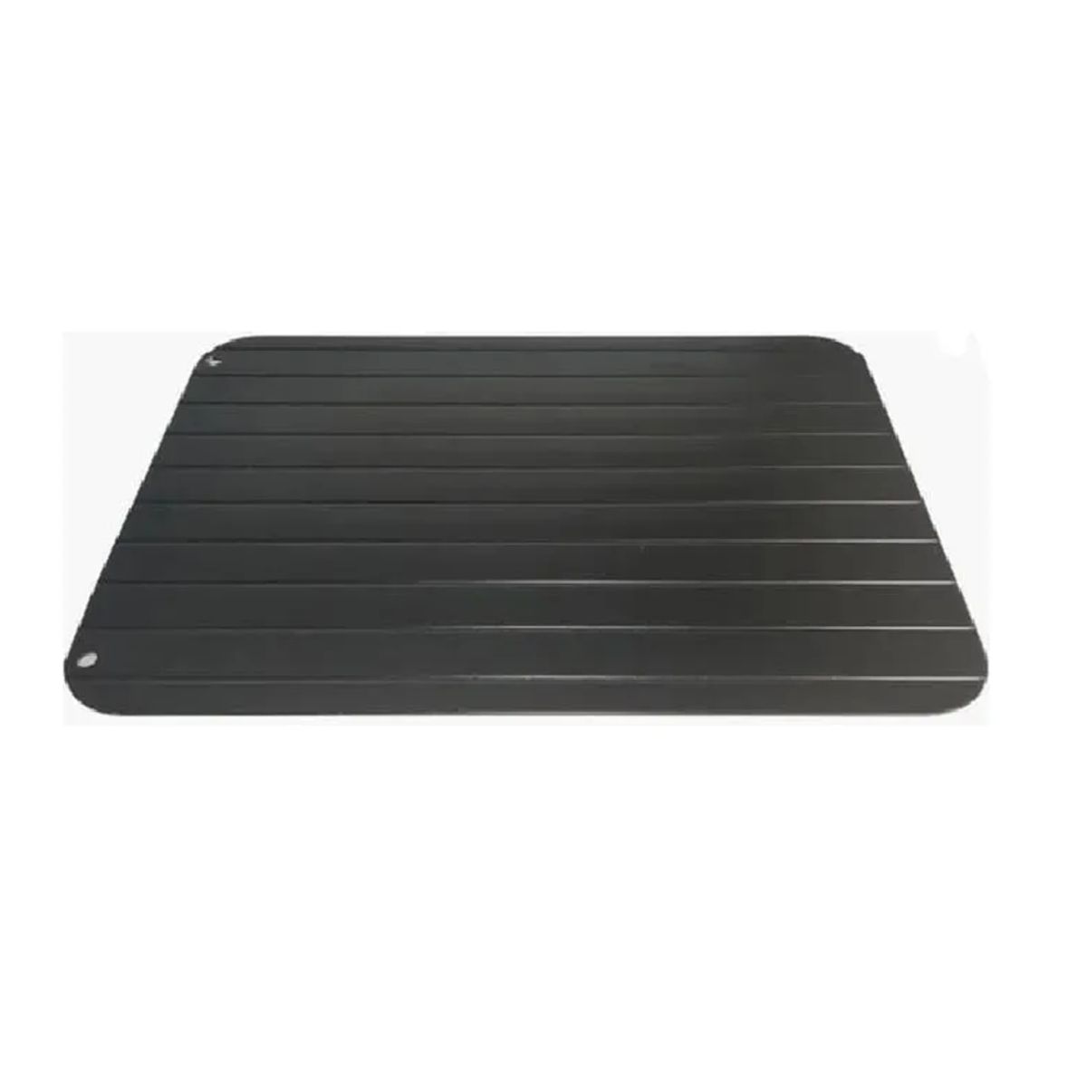 GENERICO - Tabla Para Descongelar Rápido Tabla De Aluminio Carnes Lisa Negro