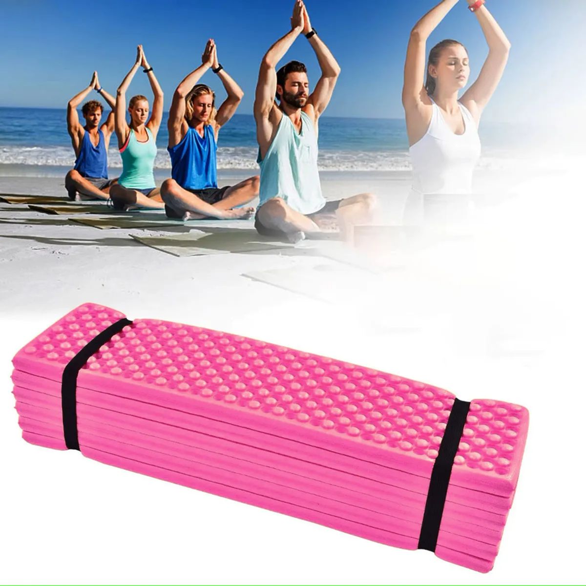 Colchoneta De Camping De 190x57cmultraligera De Espuma, marca GENERICO - Foto 2