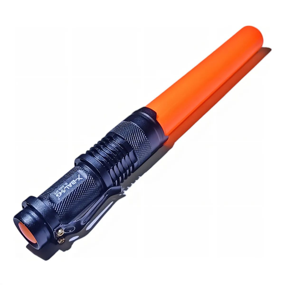 GENERICO - Mini Linterna Led Batuta Policial Militar Tactico Linterna Negro Luz Blanco