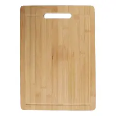 GENERICO - Tabla Bambú Rectangular 36x26 Cm Para Picar Liso