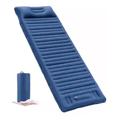 GENERICO - Colchoneta Inflable Ultra Ligera Camping Outdoor Calidad