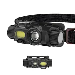 GENERICO - Linterna Frontal Recargafaro Usb Xpg Cob 6000 Lm Con Sensor