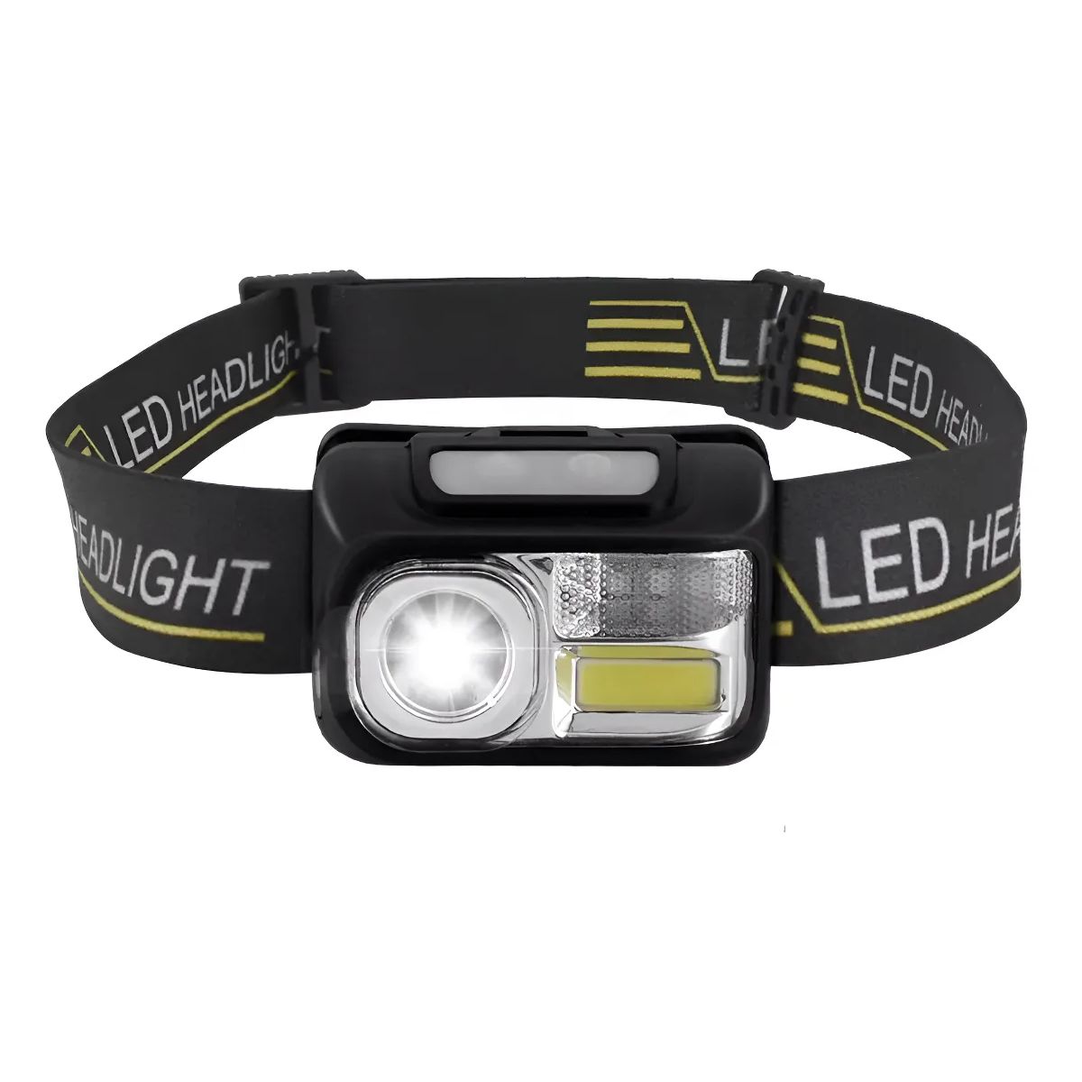 GENERICO - Linterna Cabeza Frontal Led Brillante Luz Camping Lampara