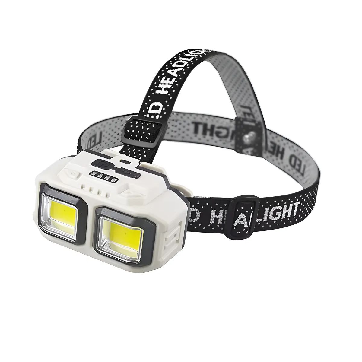 GENERICO - Linterna Frontal Minero Led Roja Y Blanca