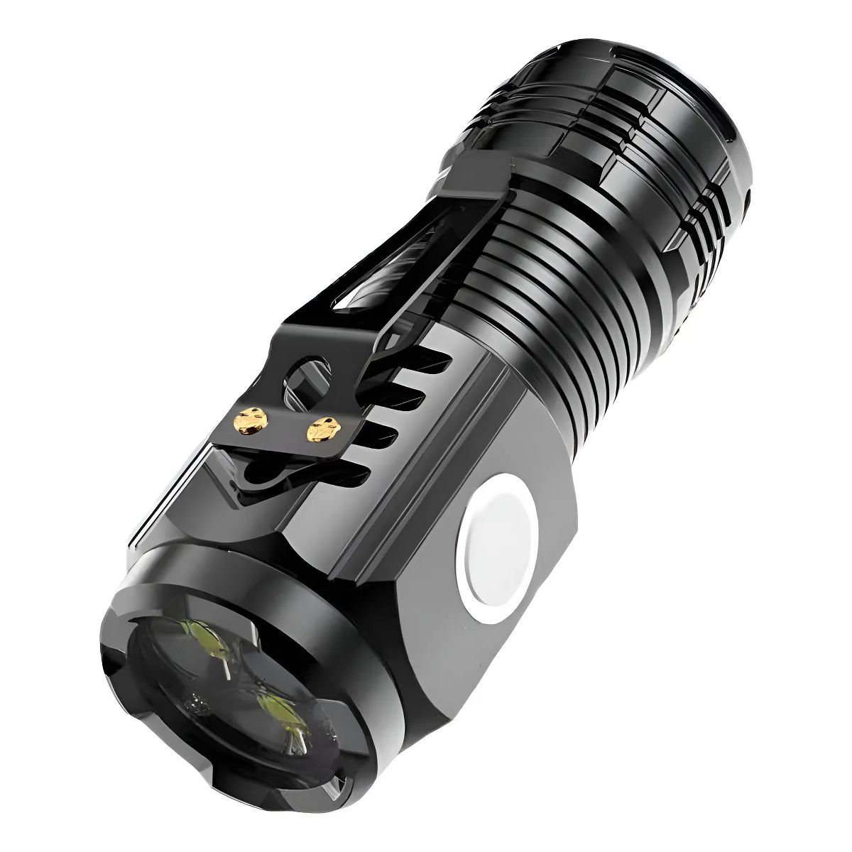 GENERICO - Linterna Tactica Recargable De Larga Distancia Led Negro