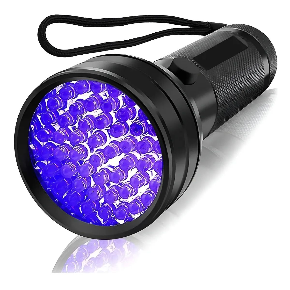 GENERICO - Linterna Ultravioleta 50 Led Uv Detectora Sustancias Violeta Negro