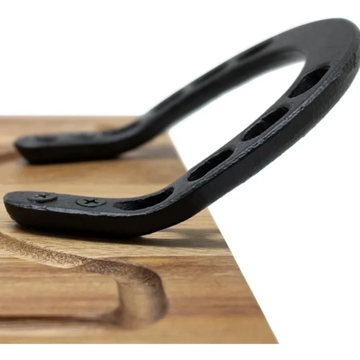 GENERICO - Tabla De Cortar Wayu De Madera Limited Small 40x26x03cm Tabla Herradura Wayu Limited Small Café