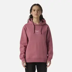 LIPPI - Polerón Teen Girl Ulmo Mid Point Hoody Sweatshirt Rosa Oscuro