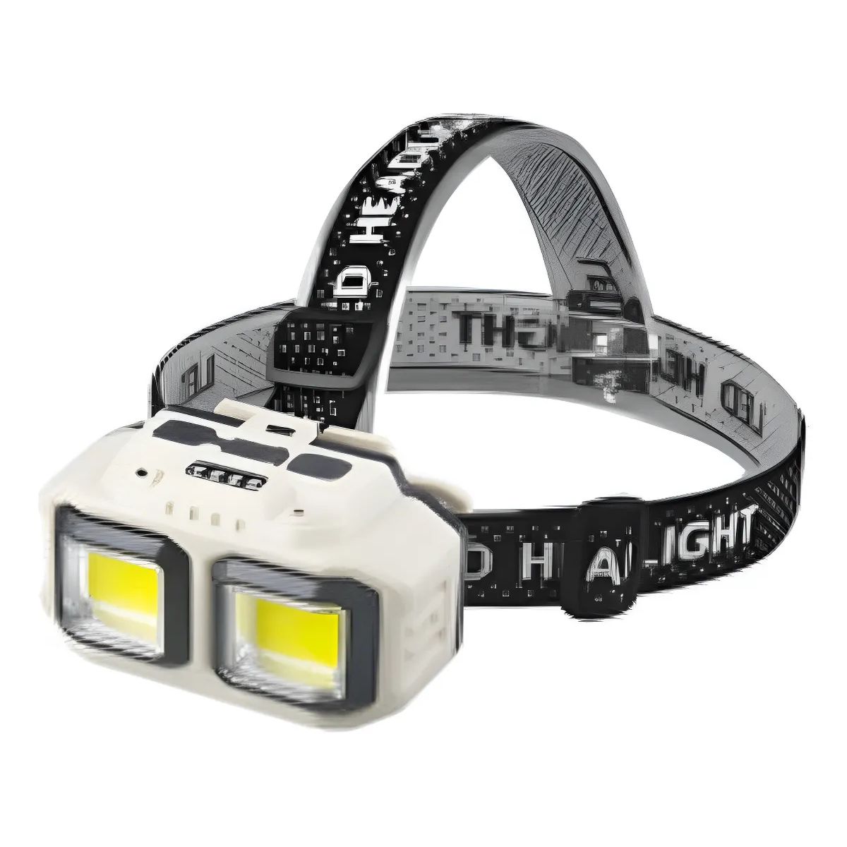 GENERICO - Linterna Frontal Led Brillante 3000lm 300w Lampara Camping