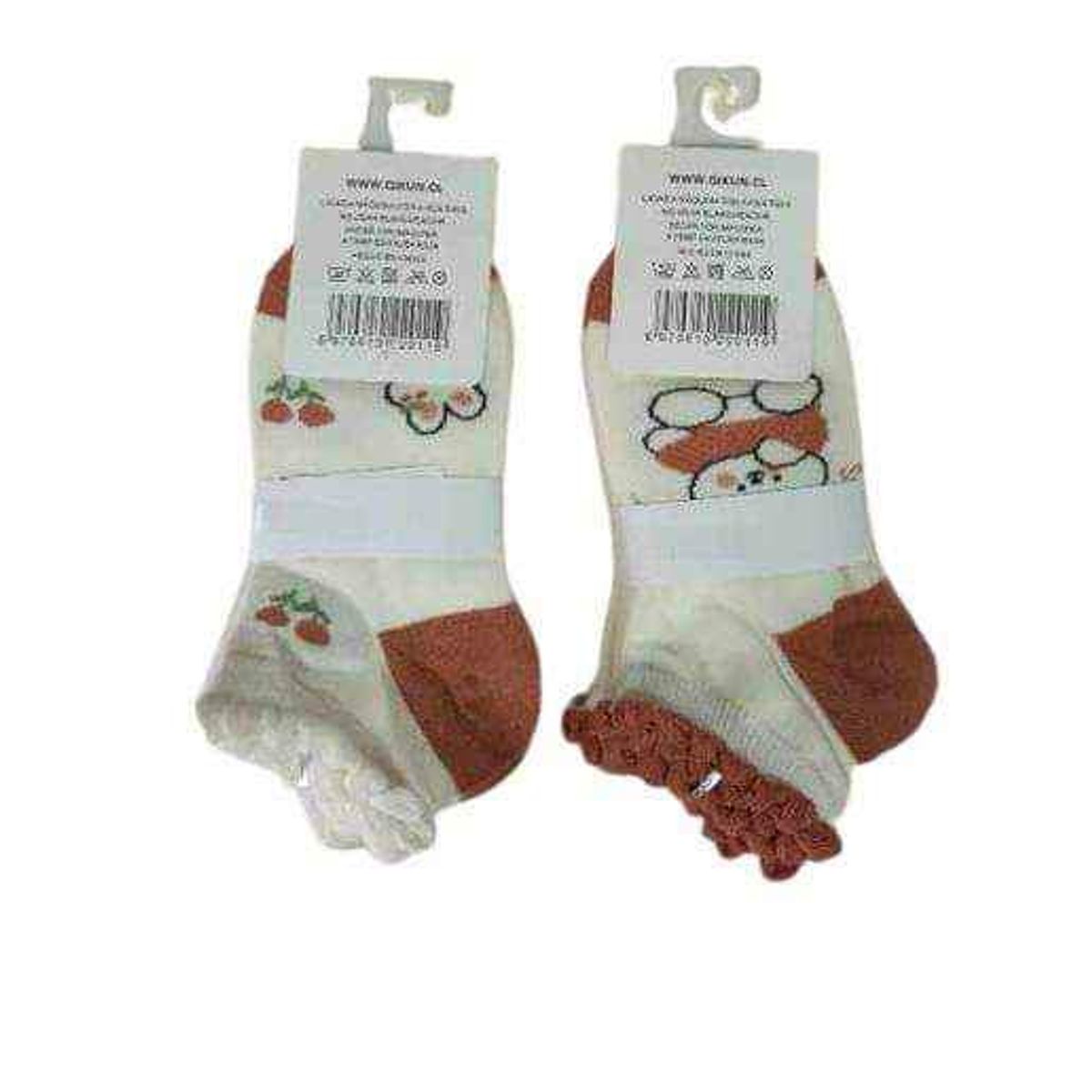 GENERICO - Pack 6 pares calcetines surtidos para bebe y niño 1 año a 4 años