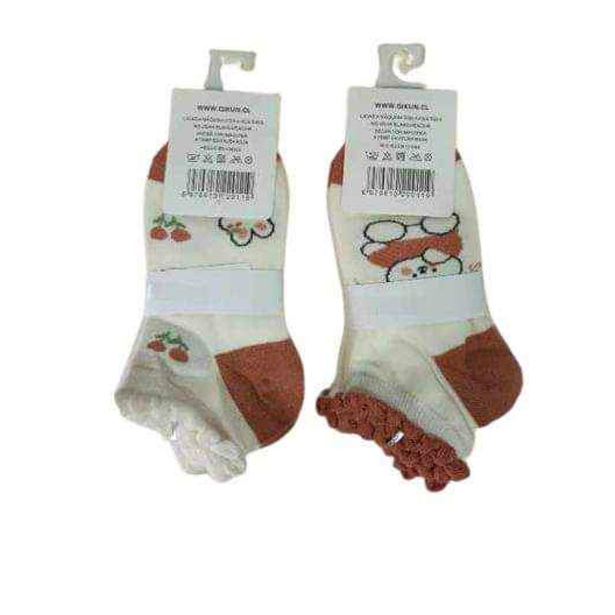 GENERICO - Pack 6 pares calcetines surtidos para bebe y niño 1 año a 4 años