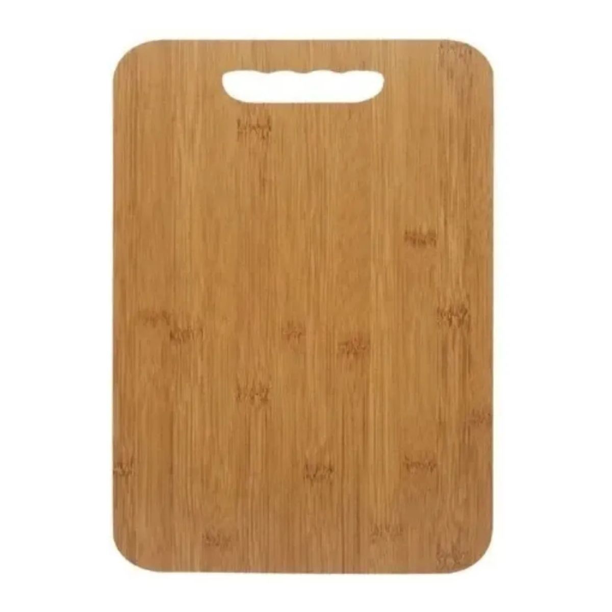 GENERICO - Tabla Para Picar Y Cortar De Madera Liso Marrón