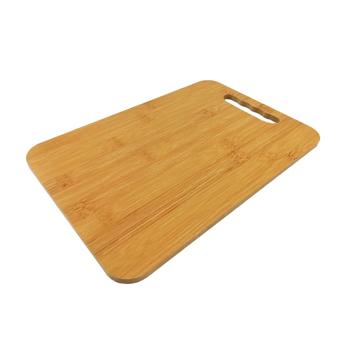 GENERICO - Tabla Para Picar Y Cortar De Madera Liso Marrón