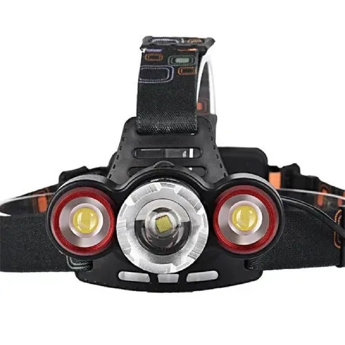 GENERICO - Potente Linterna Minera Led 8500lm T6 + Cob Azul