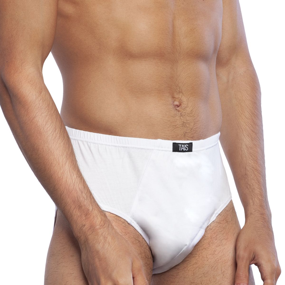 TAIS - Slip Clásico Bi-Pack Blanco Tais