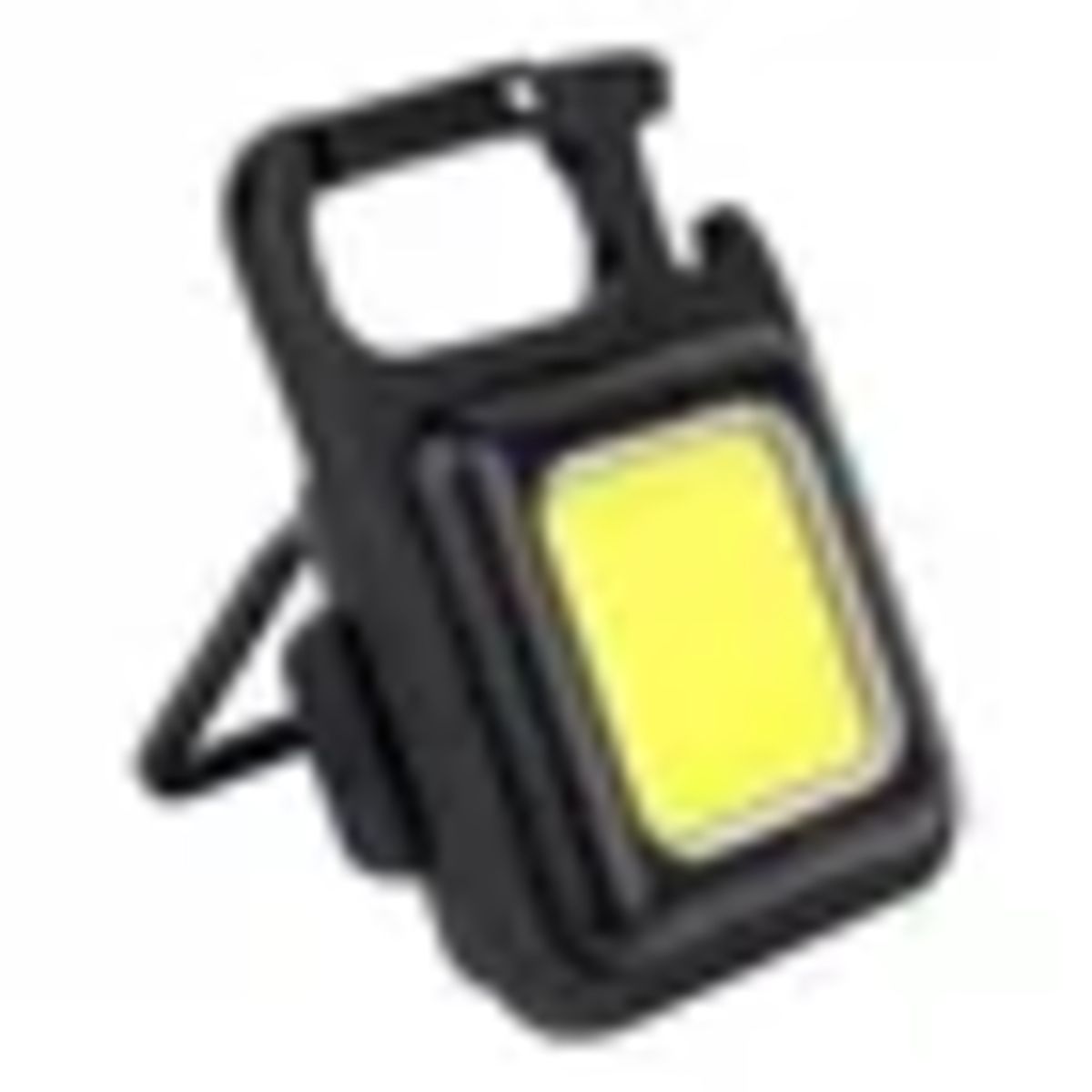 GENERICO - Llavero Linterna Led Recargable Con Destapador Multifuncion