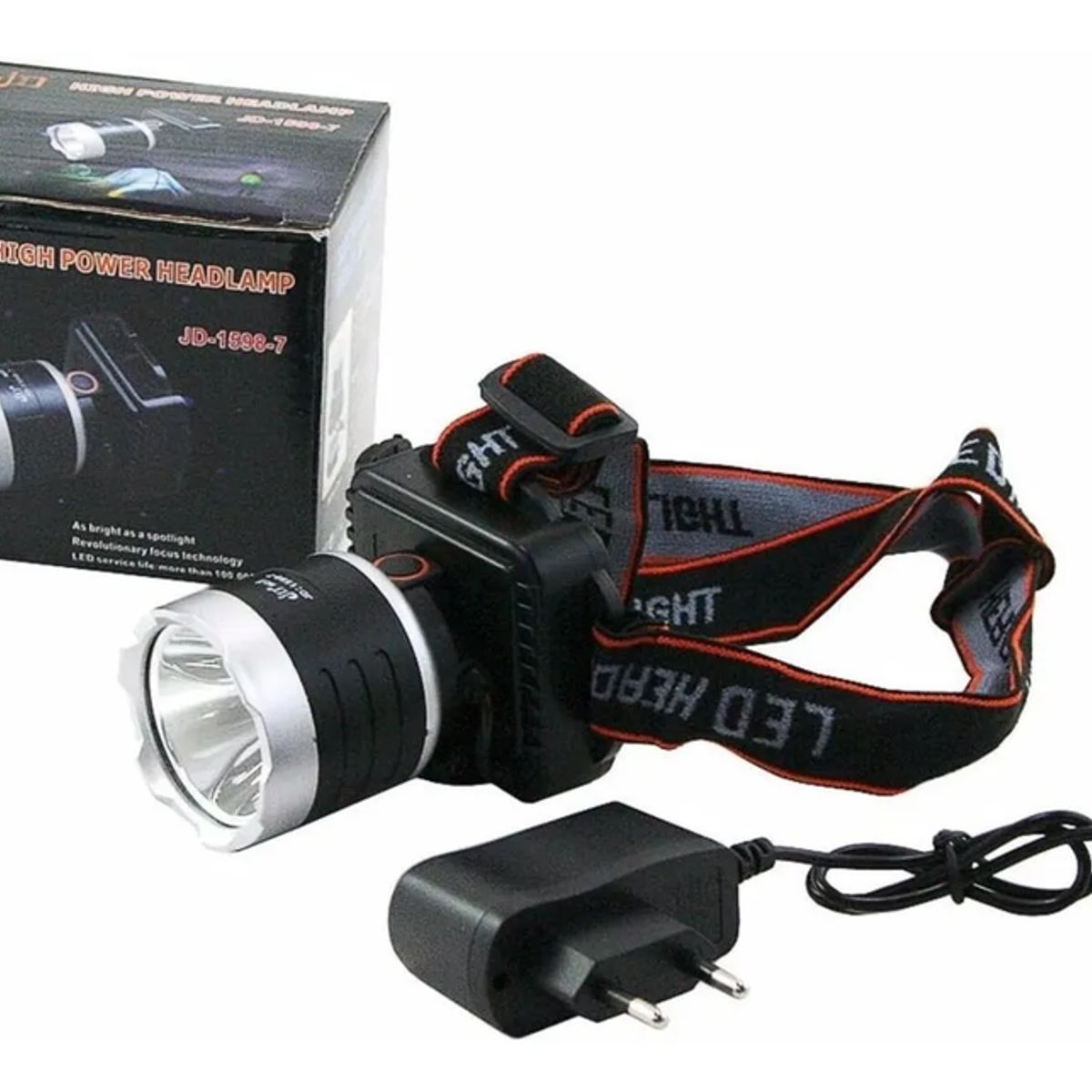 GENERICO - Linterna Frontal Cintillo Minero Led Cree 500 Lumenes