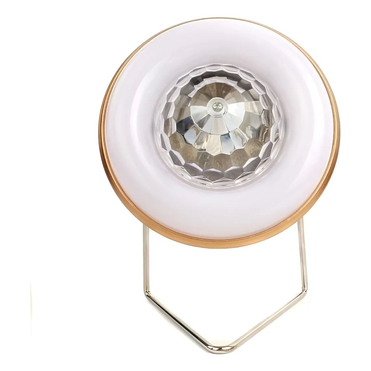 GENERICO - Linterna Led Solar Camping Con Luz Giratoria Blanco