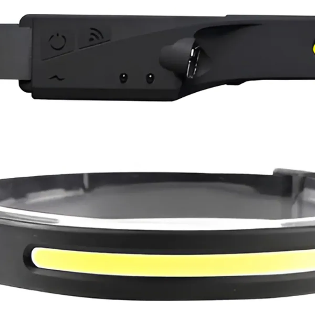 GENERICO - Cinta Led Ajustable Con Dos Linternas Para Cabeza De Pescado Relojes De Muñeca Led