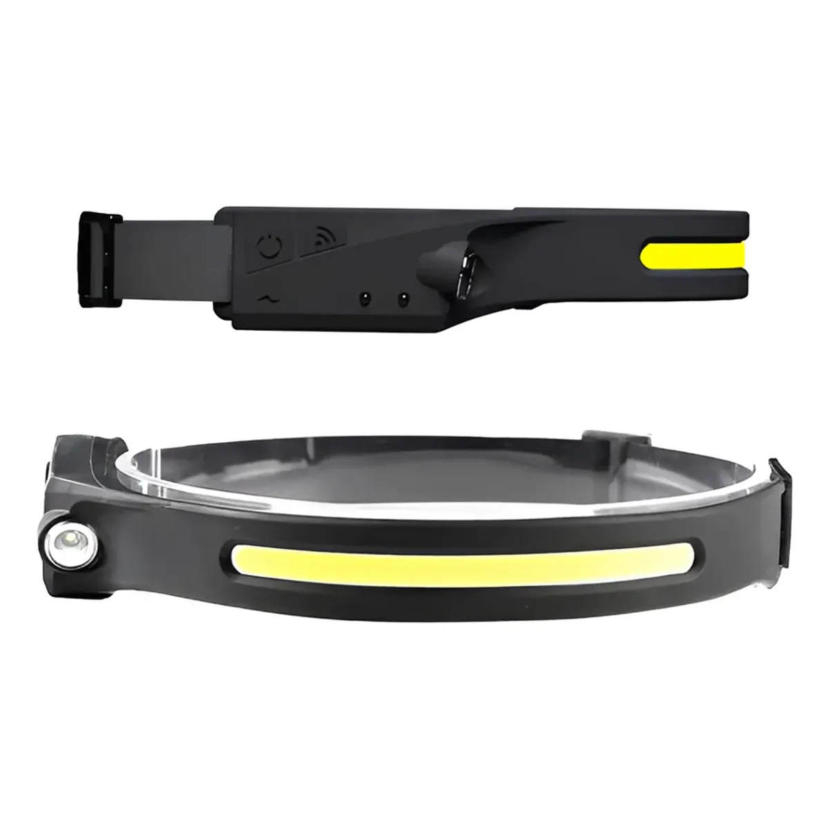 GENERICO - Cinta Led Ajustable Con Dos Linternas Para Cabeza De Pescado Relojes De Muñeca Led